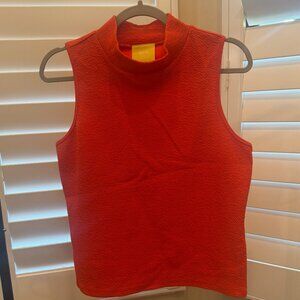 Anthropologie Maeve mock neck tank, Size Large